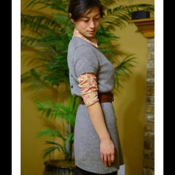 Anthropologie Odille Gingham Eyelet Button-Down 2 - Picture 2 of 8